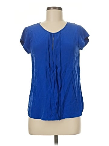 Unbranded Short Sleeve Silk Top (view 1)