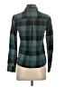 BDG 100% Cotton Plaid Teal Long Sleeve Button-Down Shirt Size XS - photo 2