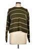 Industry Stripes Green Pullover Sweater Size L - photo 1
