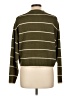 Industry Stripes Green Pullover Sweater Size L - photo 2