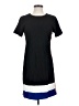 DKNY Color Block Black Casual Dress Size S - photo 1