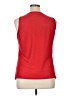 Sampeel Red Sleeveless Blouse Size XL - photo 2