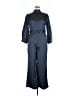 Timeless London 100% Polyester Polka Dots Blue Jumpsuit Size 14 - photo 1