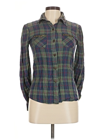 Passport Long Sleeve Button-Down Shirt (view 1)