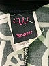 Wrapper Graphic Black Cocktail Dress Size M - photo 7