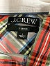 J.Crew 100% Cotton Plaid Ivory Long Sleeve Button-Down Shirt Size 6 - photo 7