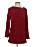 Peck & Peck 100% Polyester Red Pullover Sweater Size S - photo 1