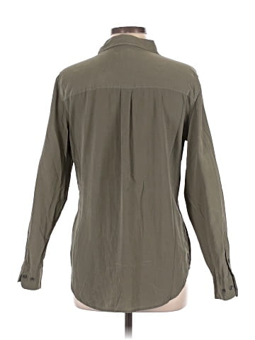 Equipment Long Sleeve Button-Down Shirt (view 2)