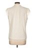 Tamara H. 100% Polyester Ivory Sleeveless Blouse Size L - photo 2