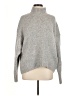 Madewell Solid Gray Turtleneck Sweater Size M - photo 1