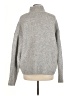 Madewell Solid Gray Turtleneck Sweater Size M - photo 2