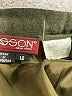 SASSON Solid Green Formal Skirt Size 12 - photo 4