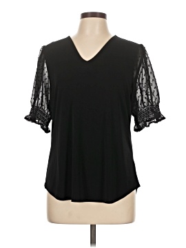 Adrianna Papell Short Sleeve Blouse