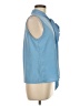 Unbranded 100% Polyester Blue Sleeveless Blouse Size M - photo 4