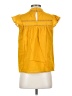 J.Crew Yellow Short Sleeve Blouse Size XS - photo 2