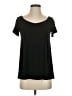 Three Dots Black Short Sleeve T-Shirt Size XS - photo 1