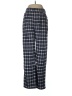 Hollister Plaid Blue Casual Pants Size 28 waist - photo 1