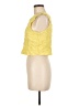 Discreet Yellow Sleeveless Blouse Size L - photo 5