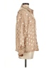 Unbranded Polka Dots Tan Long Sleeve Blouse Size M - photo 4