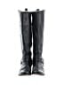 FRYE 100% Leather Black Boots Size 5 1/2 - photo 2