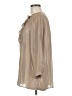 Nanette Lepore 100% Rayon Tan Long Sleeve Blouse Size 8 - photo 5