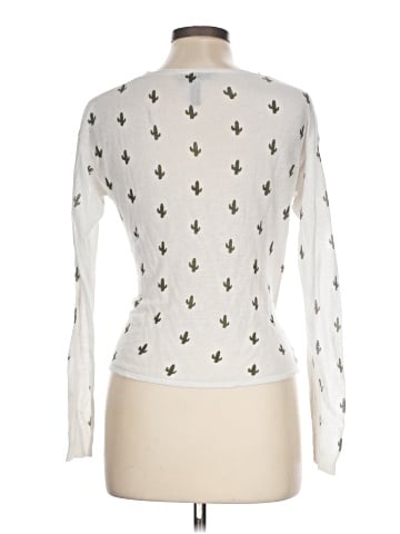 Aqua Long Sleeve Top (view 2)