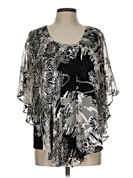Simply Silk Short Sleeve Silk Top