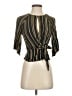 Forever 21 Black 3/4 Sleeve Blouse Size S - photo 1