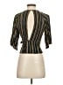 Forever 21 Black 3/4 Sleeve Blouse Size S - photo 2