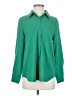 Unbranded 100% Polyester Green Long Sleeve Blouse Size S - photo 1