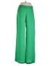 Assorted Brands Solid Green Casual Pants Size S - photo 1