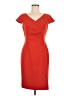 Ellen Tracy Solid Red Cocktail Dress Size 6 - photo 1