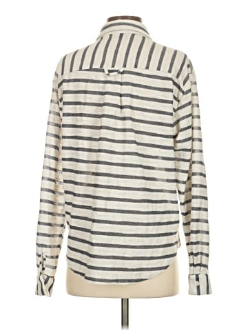 Edikted Long Sleeve Button-Down Shirt (view 2)
