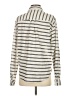 Edikted Stripes Gray Long Sleeve Button-Down Shirt Size XS - photo 2