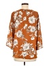 Papermoon Orange 3/4 Sleeve Blouse Size M - photo 2