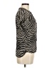 H&M Black Short Sleeve Blouse Size 6 - photo 4