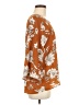 Papermoon Orange 3/4 Sleeve Blouse Size M - photo 4