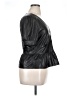 Paige 100% Polyurethane Black Short Sleeve Top Size 14 - photo 4