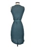 Tiny 100% Rayon Paisley Teal Blue Cocktail Dress Size XS - photo 2
