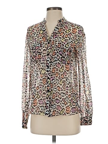 BCBGMAXAZRIA Long Sleeve Blouse (view 1)