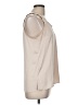 R | Label 100% Polyester Ivory Sleeveless Blouse Size M - photo 4
