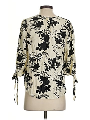 Olivia Grey 3/4 Sleeve Blouse (view 2)