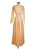 Closet 100% Polyester Orange Casual Dress Size 2 - photo 1
