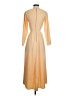 Closet 100% Polyester Orange Casual Dress Size 2 - photo 2