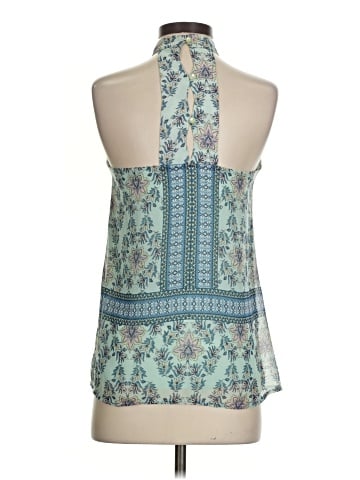 Blue Rain Sleeveless Blouse (view 2)
