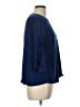 Charming Charlie Blue 3/4 Sleeve Top Size L - photo 4