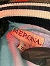 Merona 100% Cotton Color Block Blue Jacket Size M - photo 6