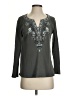 J.Jill Gray Long Sleeve Henley Size XS - photo 1