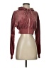 Blanc Burgundy Zip Up Hoodie Size S - photo 1