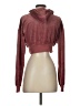 Blanc Burgundy Zip Up Hoodie Size S - photo 2